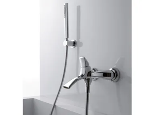 HEDO' - Wall-mounted bathtub mixer with hand shower _ Rubinetterie Treemme